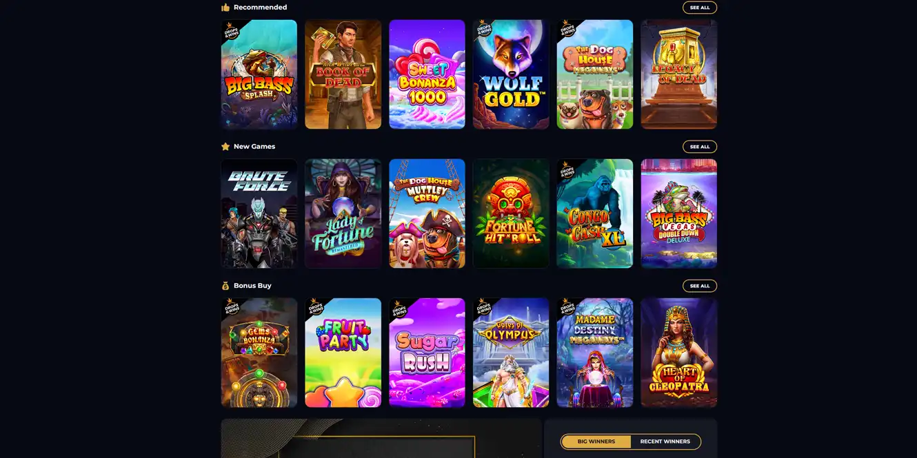 goldwin casino games